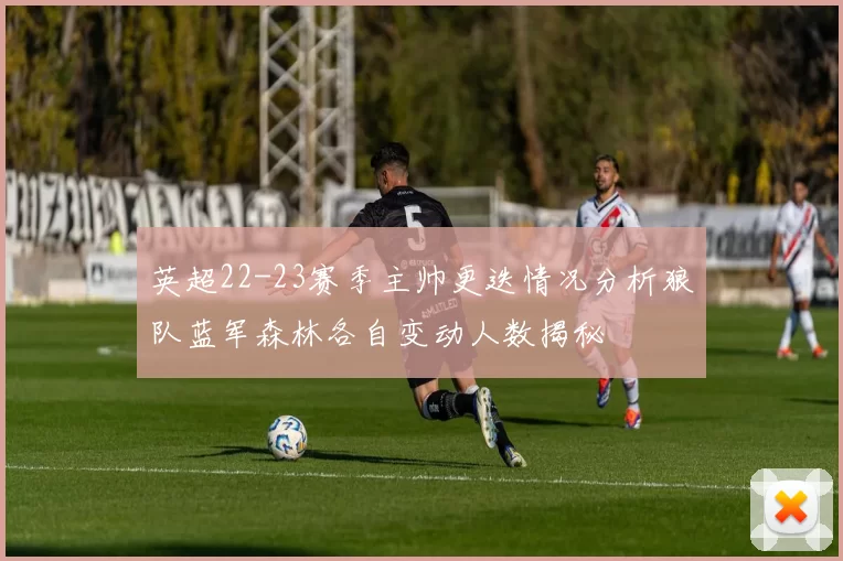 英超22-23赛季主帅更迭情况分析狼队蓝军森林各自变动人数揭秘