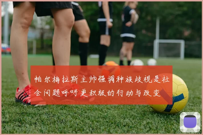 帕尔梅拉斯主帅强调种族歧视是社会问题呼吁更积极的行动与改变